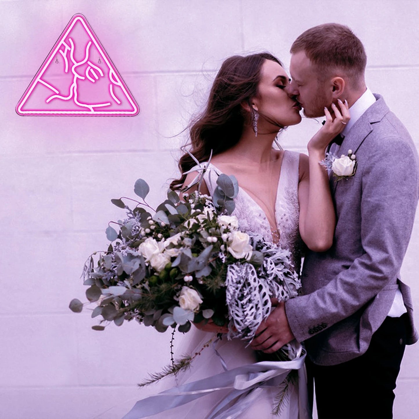 Kiss 5V USB LED Neon Schild - Preisgünstig