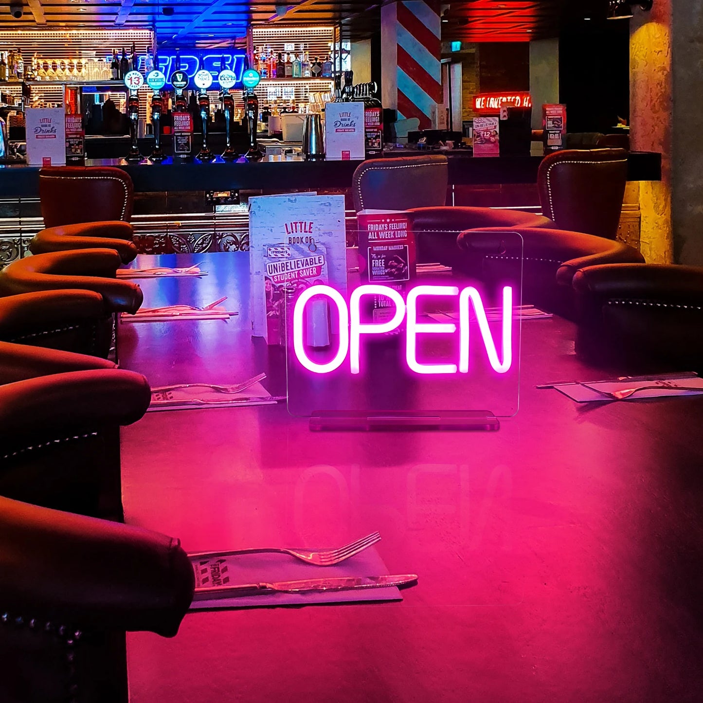 Open 5V USB LED Leuchtschild - Preiswert