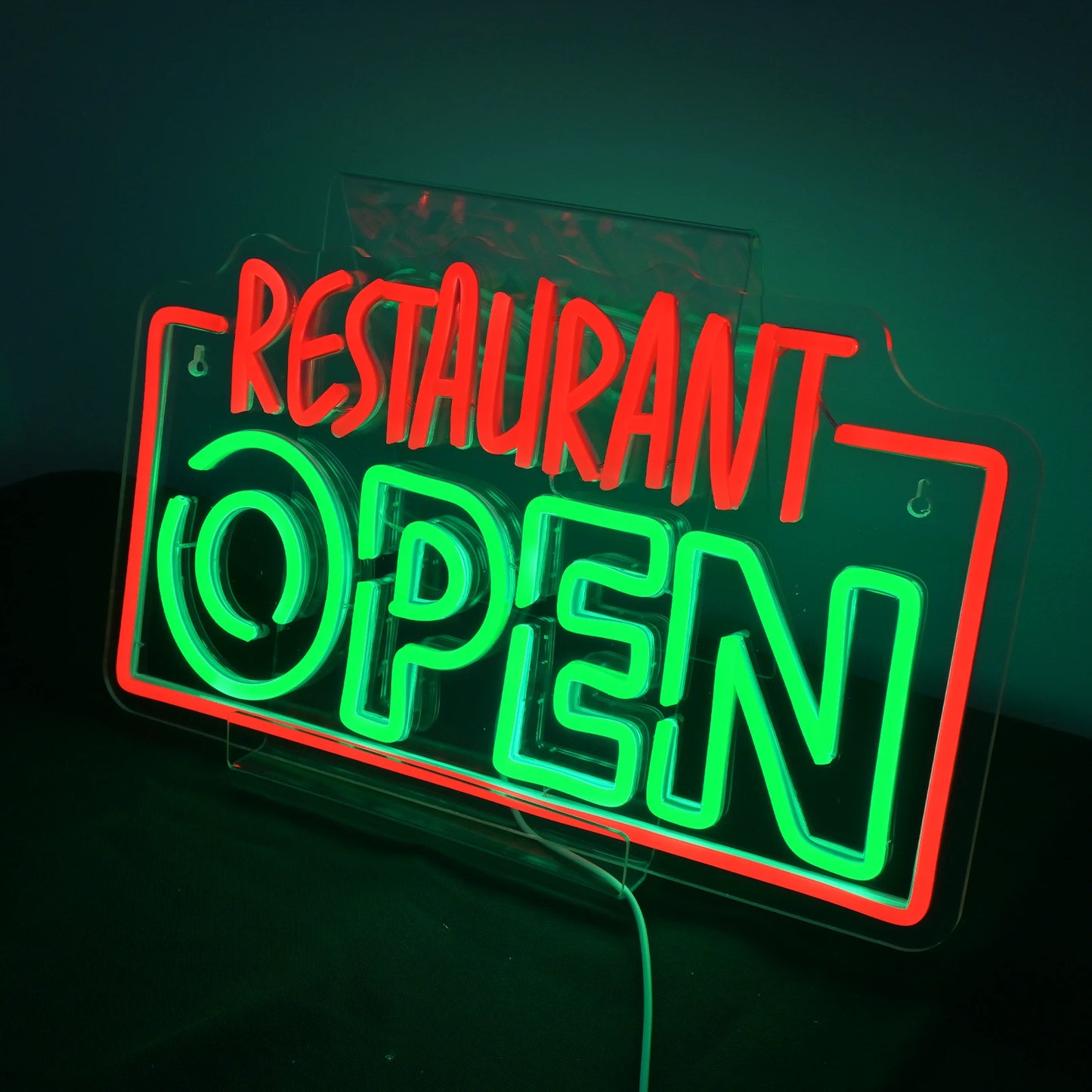 Restaurant OPEN 5V USB LED Leuchtschild - Preiswert