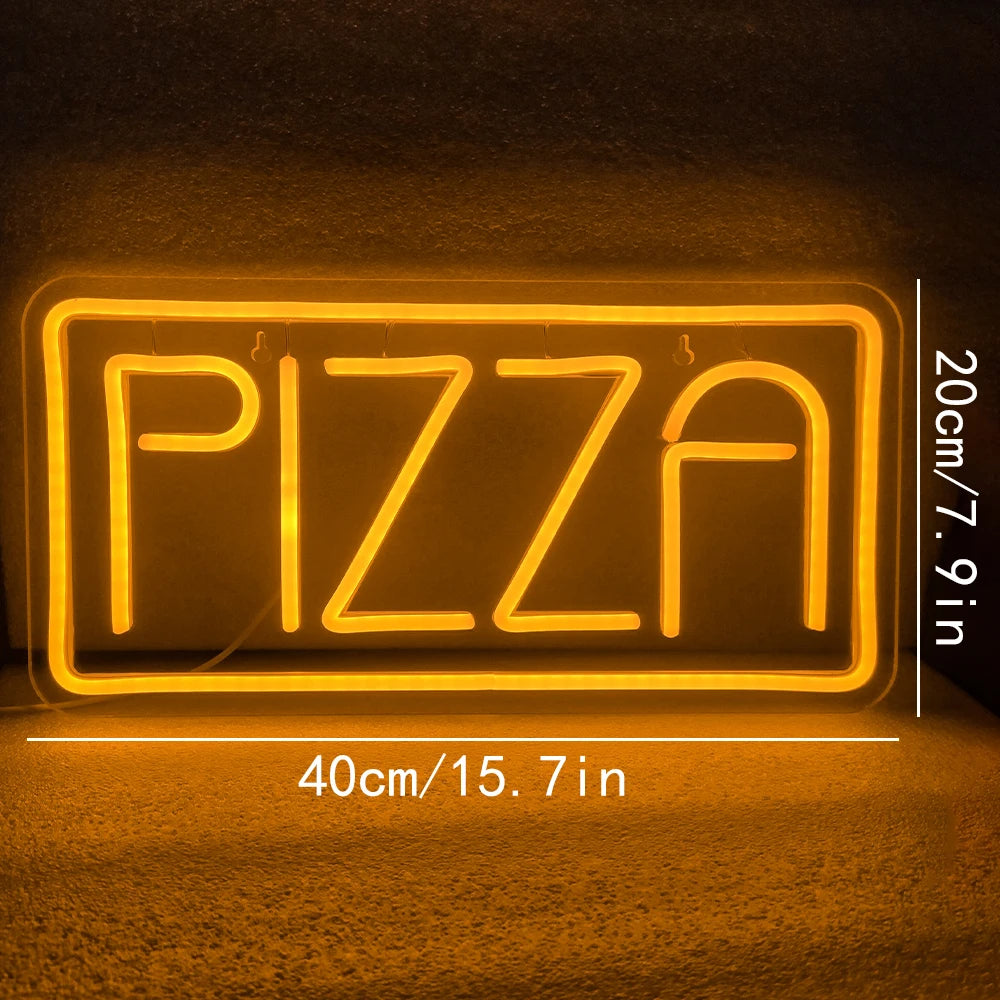 PIZZA 5V USB LED Neon Schild - Preisgünstig