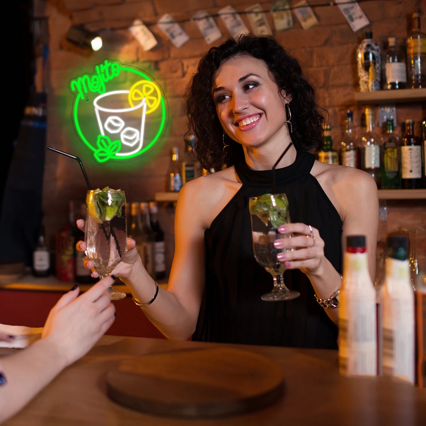 Mojito 5V USB LED Leuchtschild - Preisgünstig
