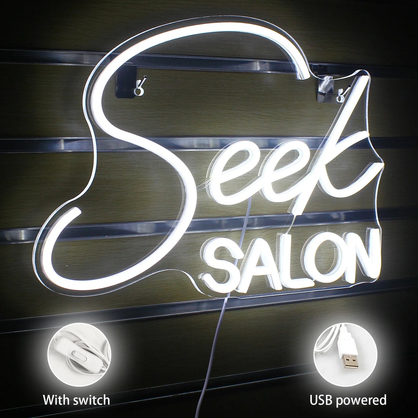 Seek SALON 5V USB LED Leuchtschild - Preisgünstig