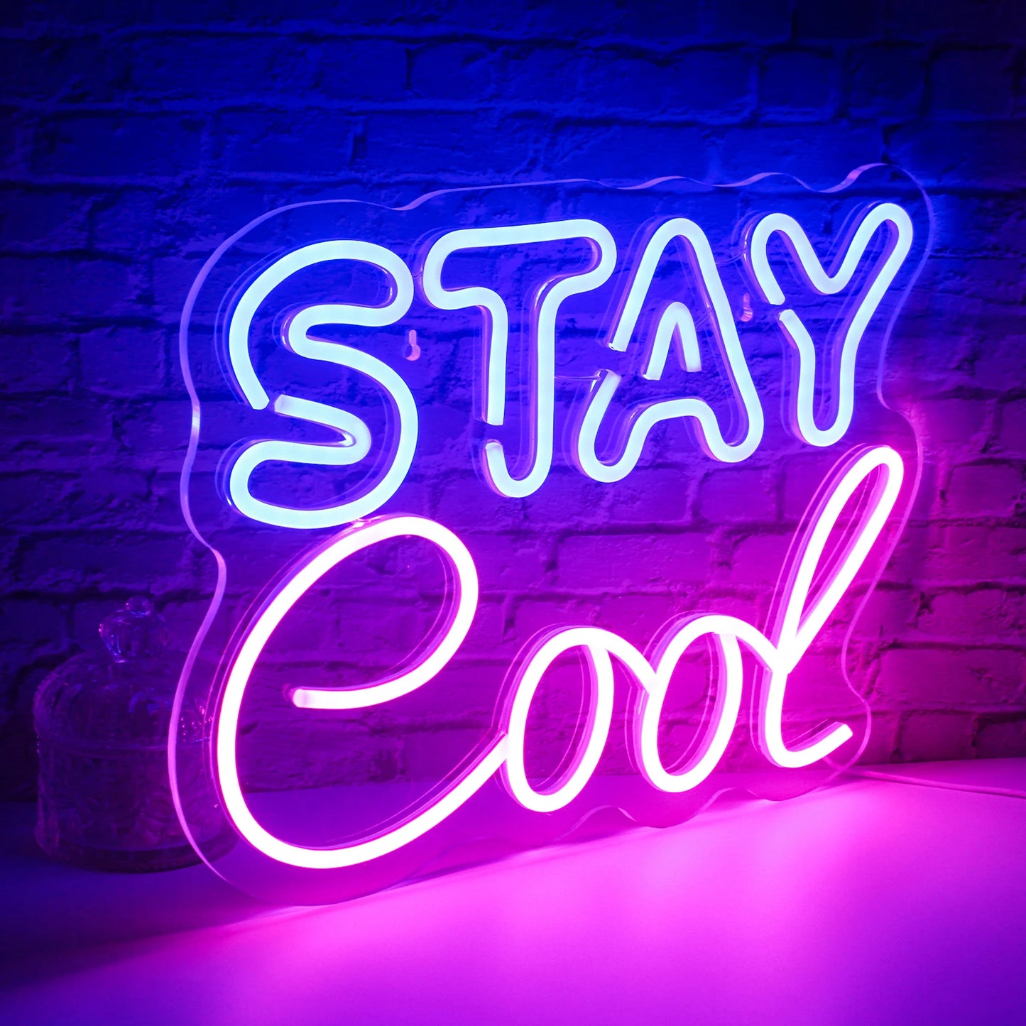 Stay Cool 5V USB LED Neon Schild - Preisgünstig