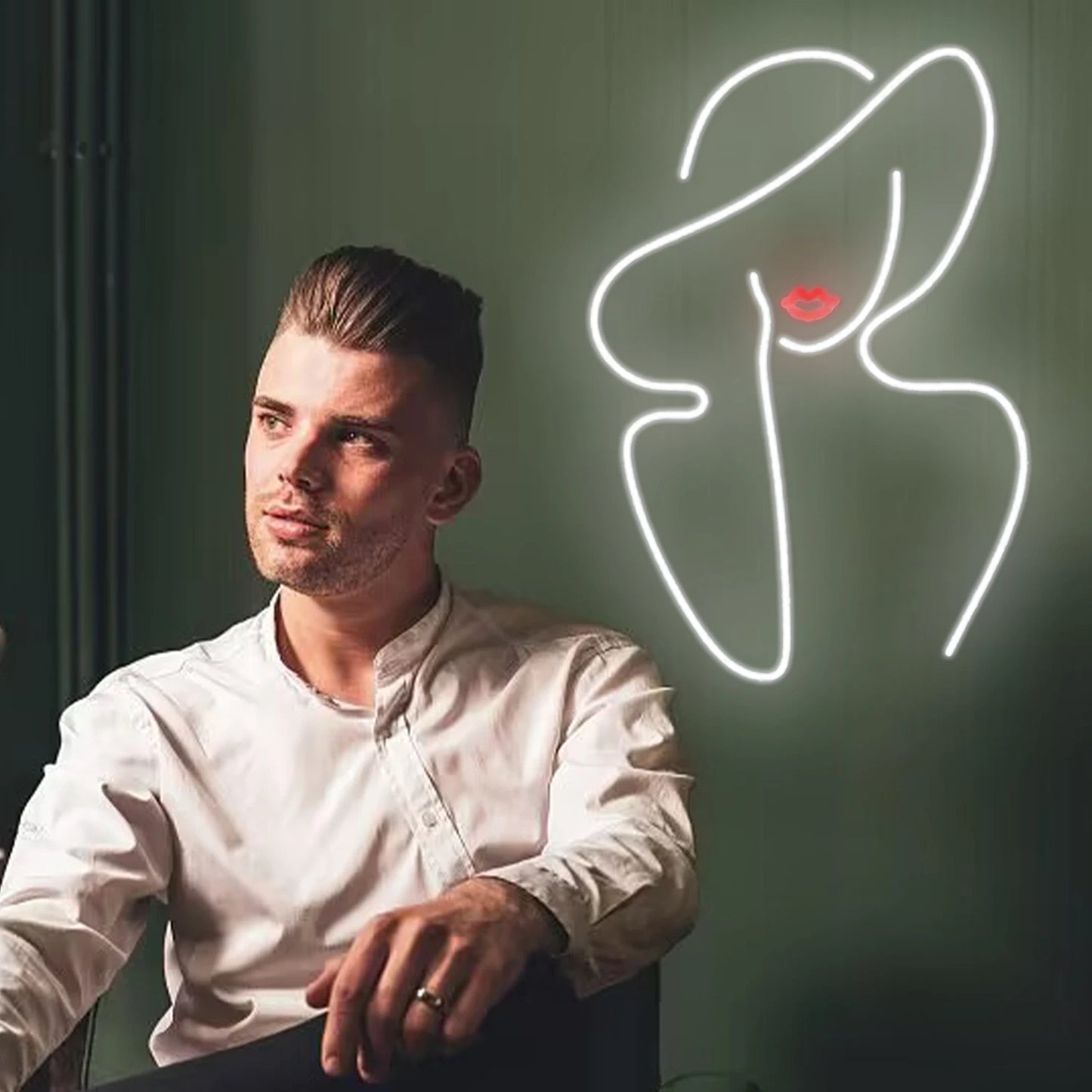 Lady 5V USB LED Neonschild - Preisgünstig