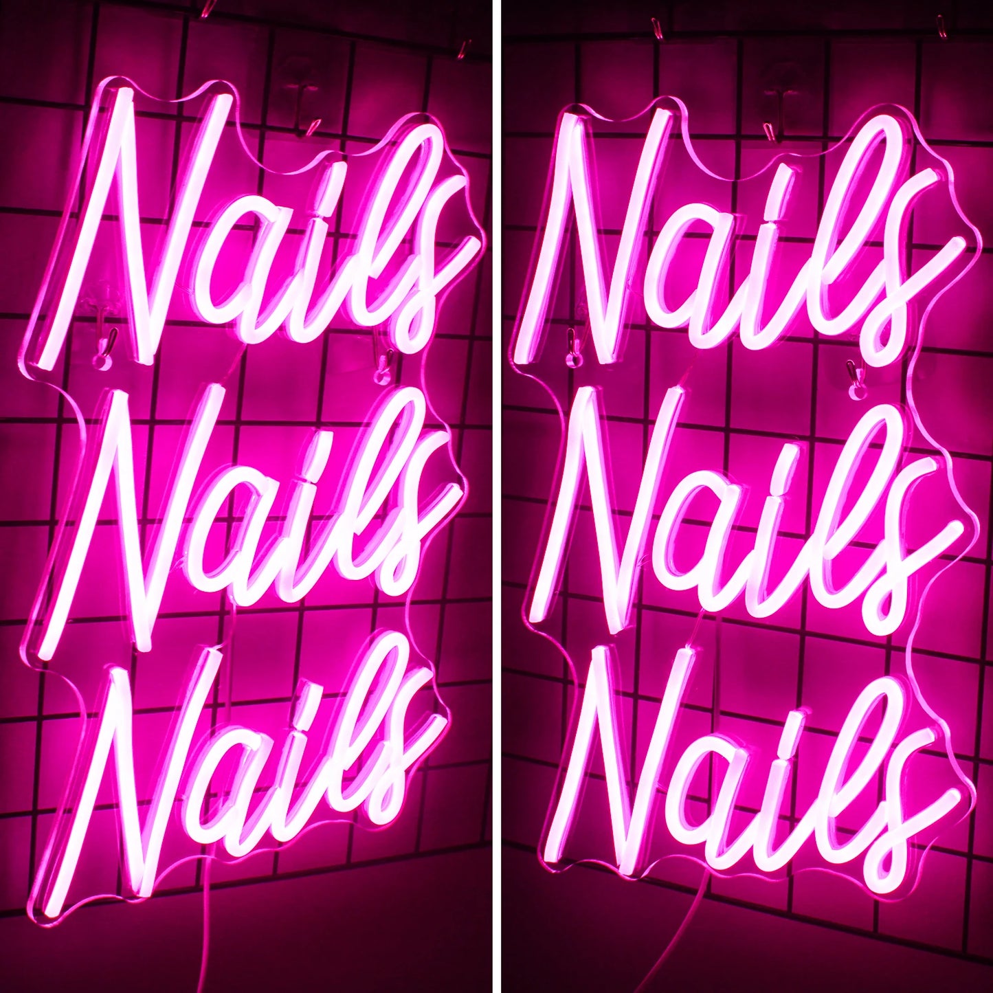 Nails 5V USB LED Leuchtschild - Preisgünstig