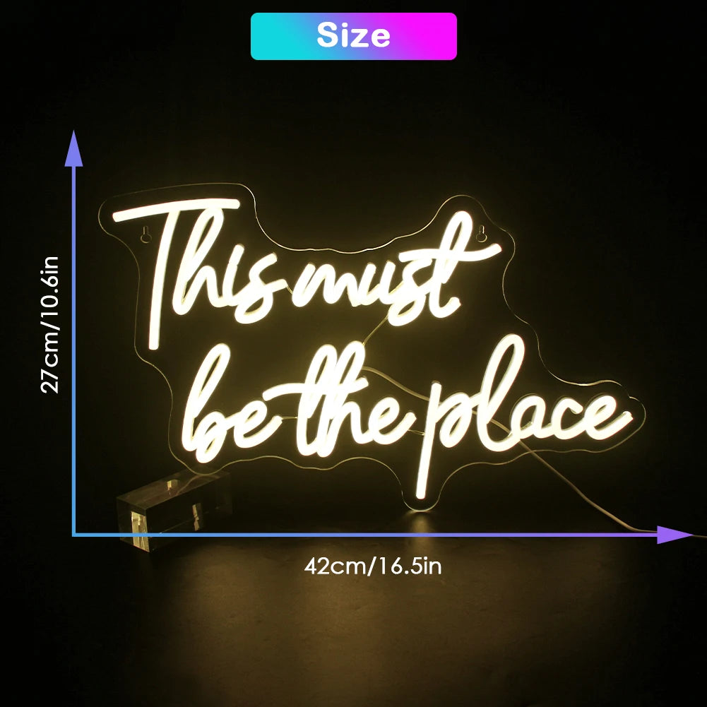 This must be the place 5V USB LED Neon Schild - Preiswert
