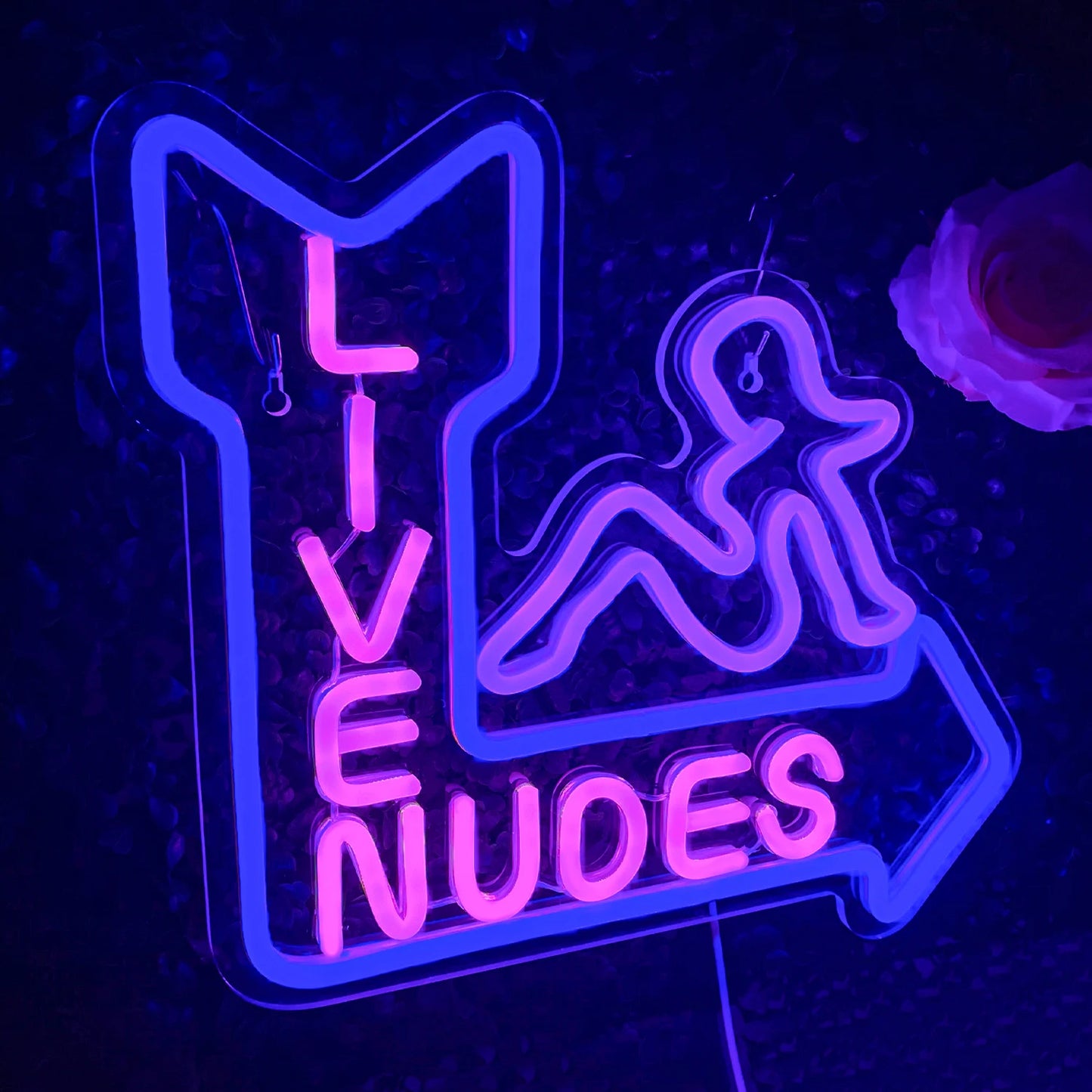 Live Nudes Girl 5V USB LED Neon Schild - Preiswert