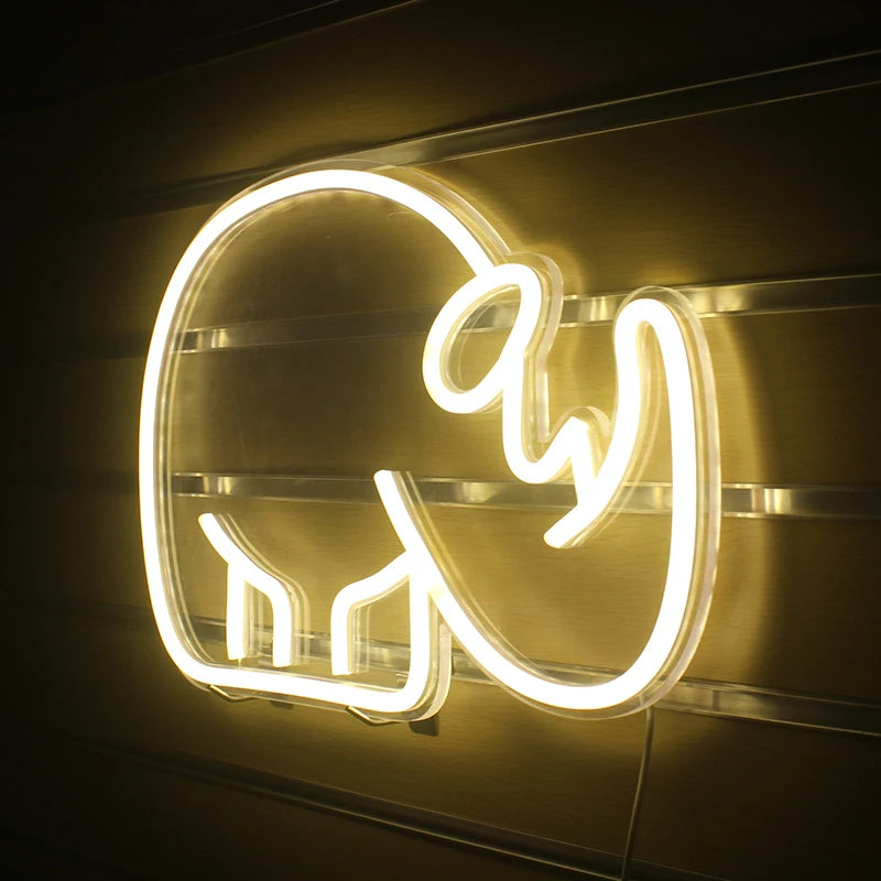 Rhino 5V USB LED Neon Schild - Preisgünstig
