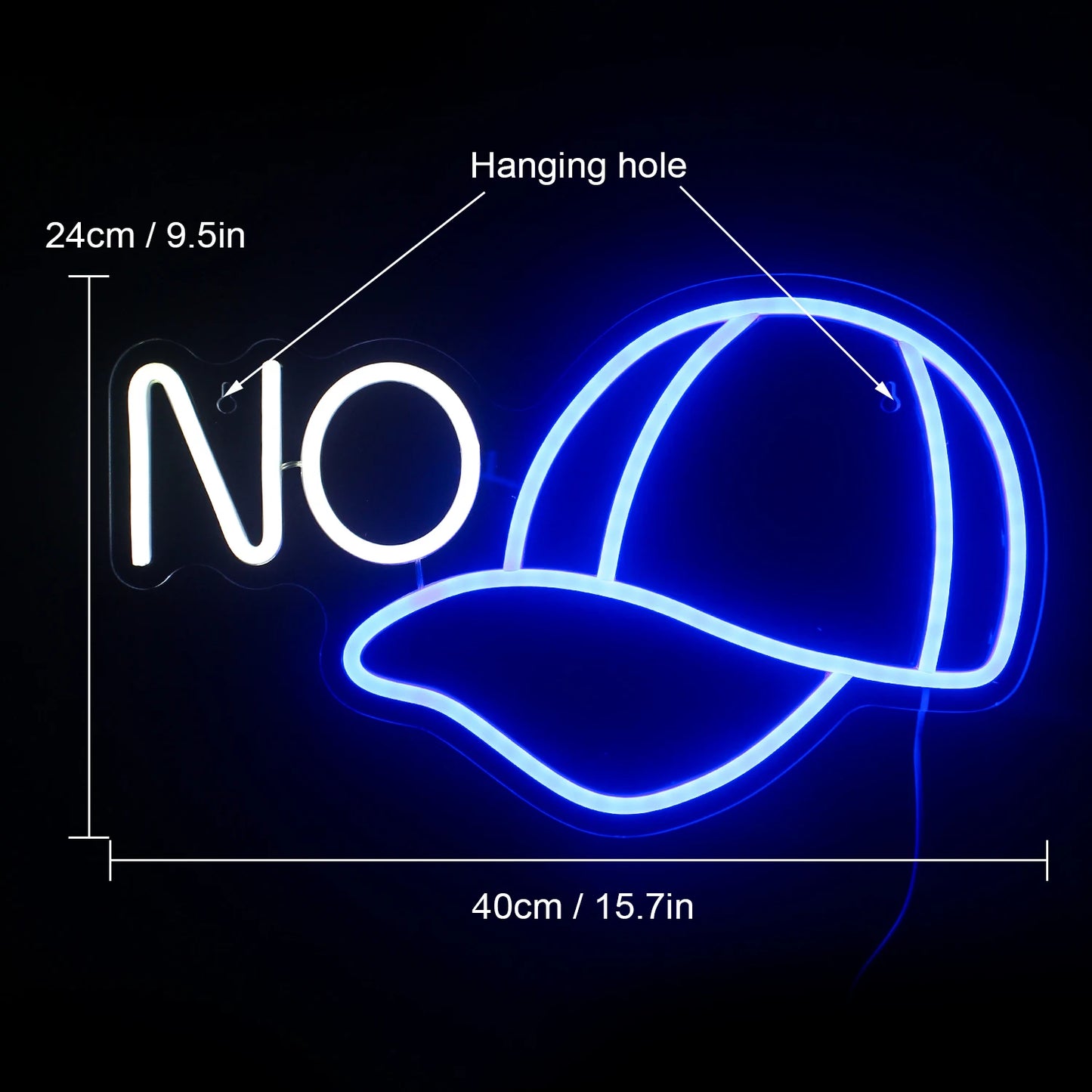 No 5V USB LED Leuchtschild - Preiswert