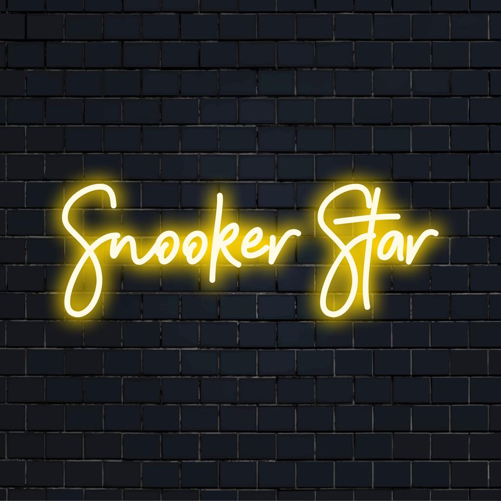 LED-Neonschild mit lebendigen Snooker-Motiven, ein einzigartiges Stück für die Spielzimmerdekoration, das individuelle Neon-Wandkunst präsentiert.