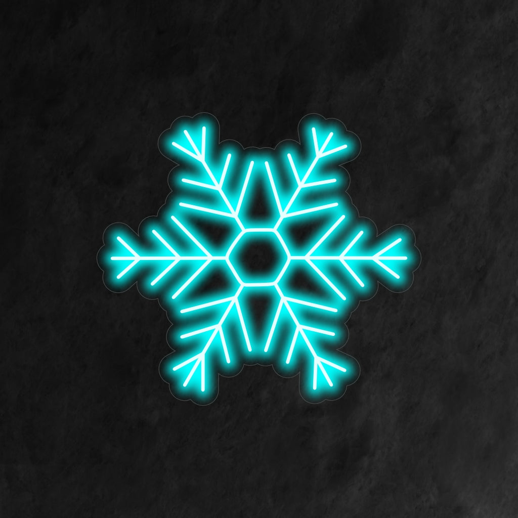 „Snowflake Neon Sign“ ist eine winterliche und festliche Ergänzung für Ihr Interieur. Ein Neonlicht, das die Schönheit einer zarten Schneeflocke einfängt und so für eine weihnachtliche Note sorgt.