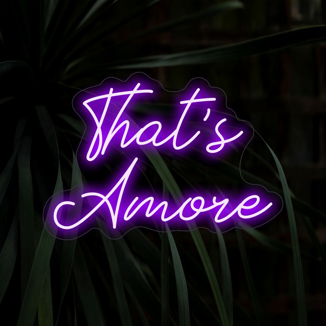 Das ist Amore Neonschild - The Art Neon