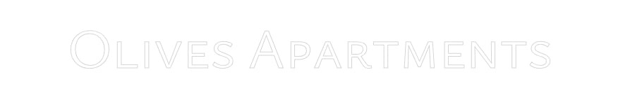 Maßgefertigtes LED Neon Schild: Olives Apartment