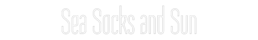 Enseigne au néon personnalisée : Sea Socks and...