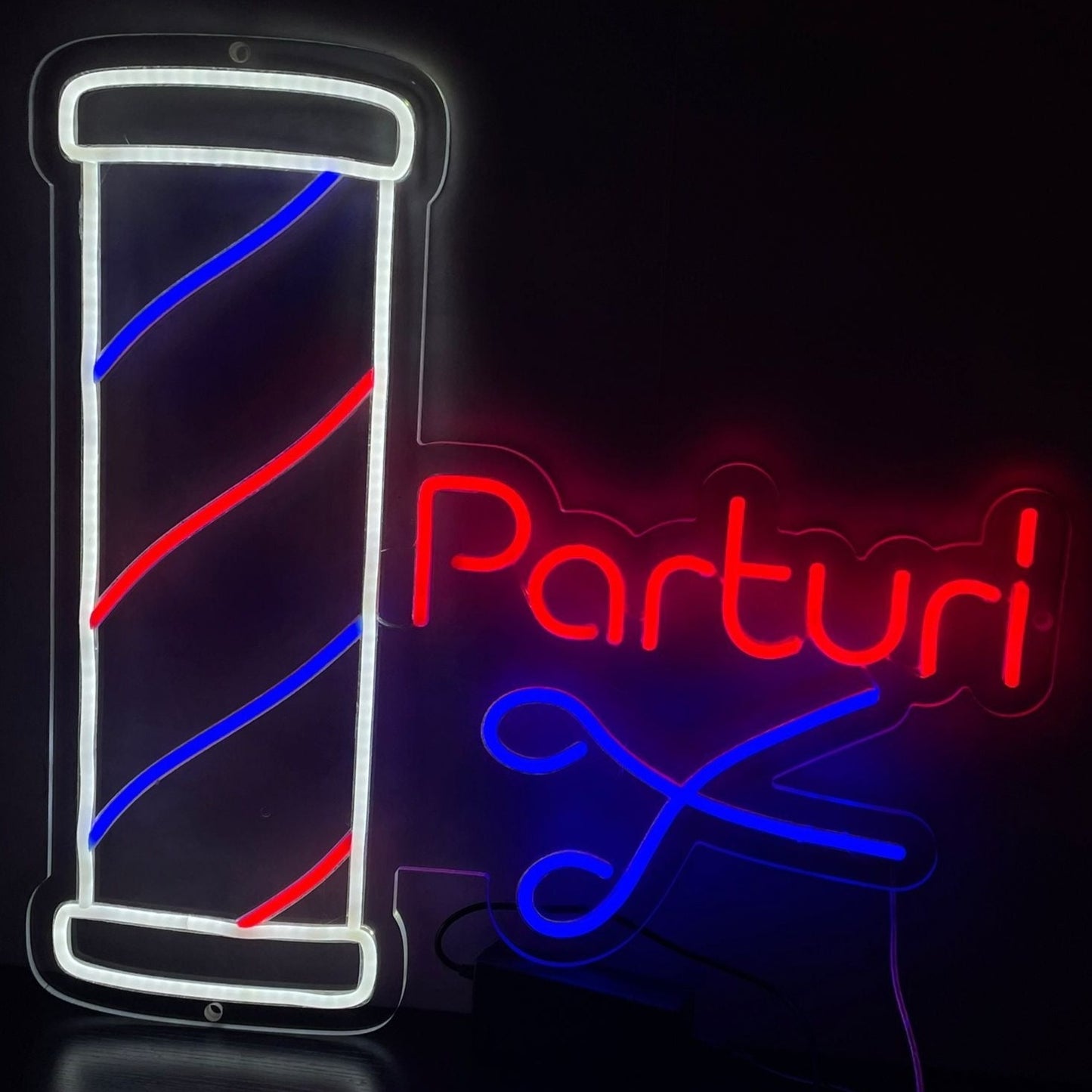 Parturi Barber Shop Neonschild - The Art Neon