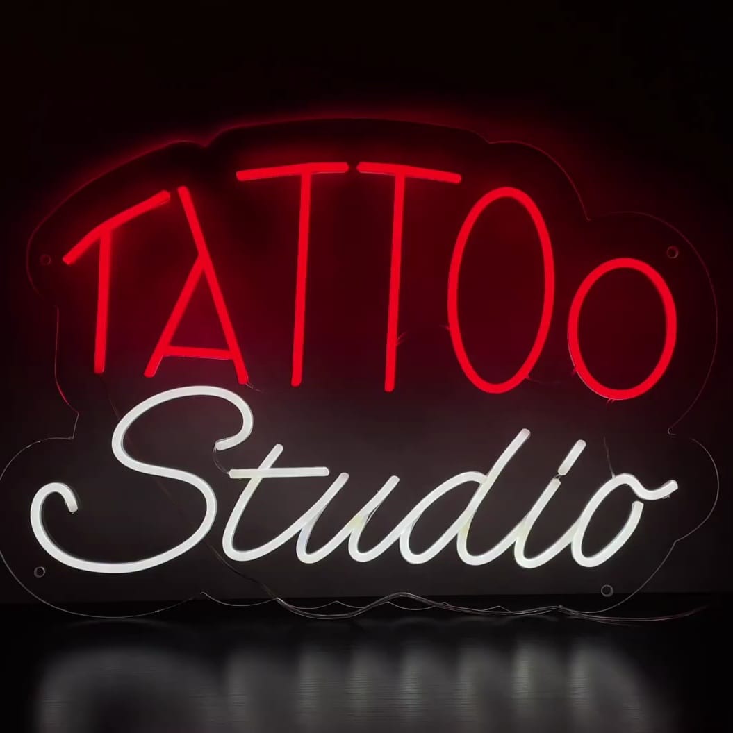 Tattoo Studio Neonschild - The Art Neon