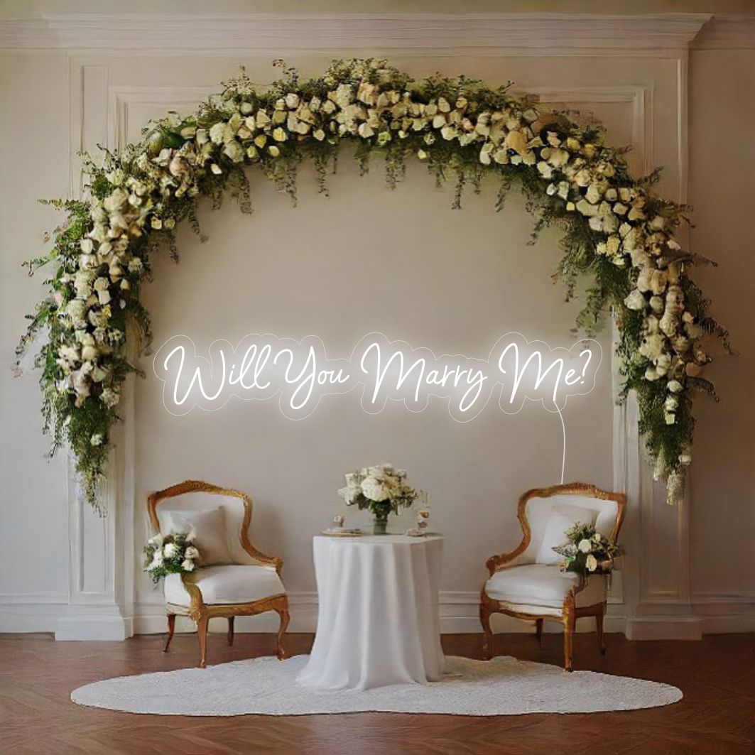 LED-Neonschild „Willst du mich heiraten“ – The Art Neon