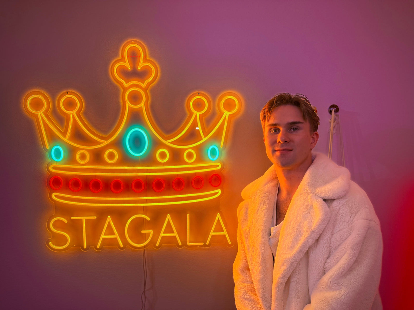 Custom logo LED neon sign