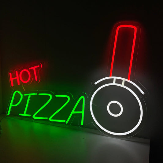 Hot Pizza Neonschild