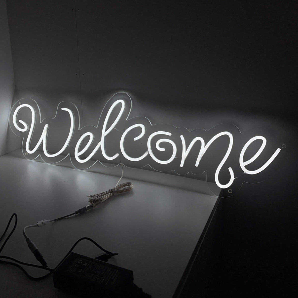 Willkommen Neonschild - The Art Neon