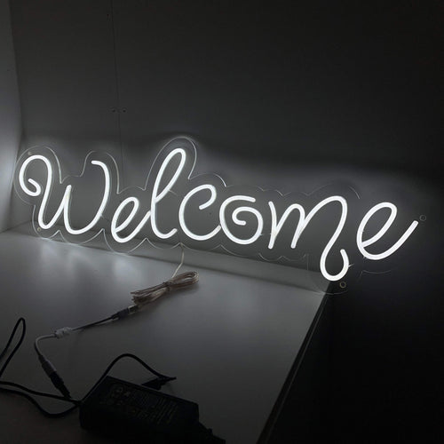 Willkommen Neonschild - The Art Neon