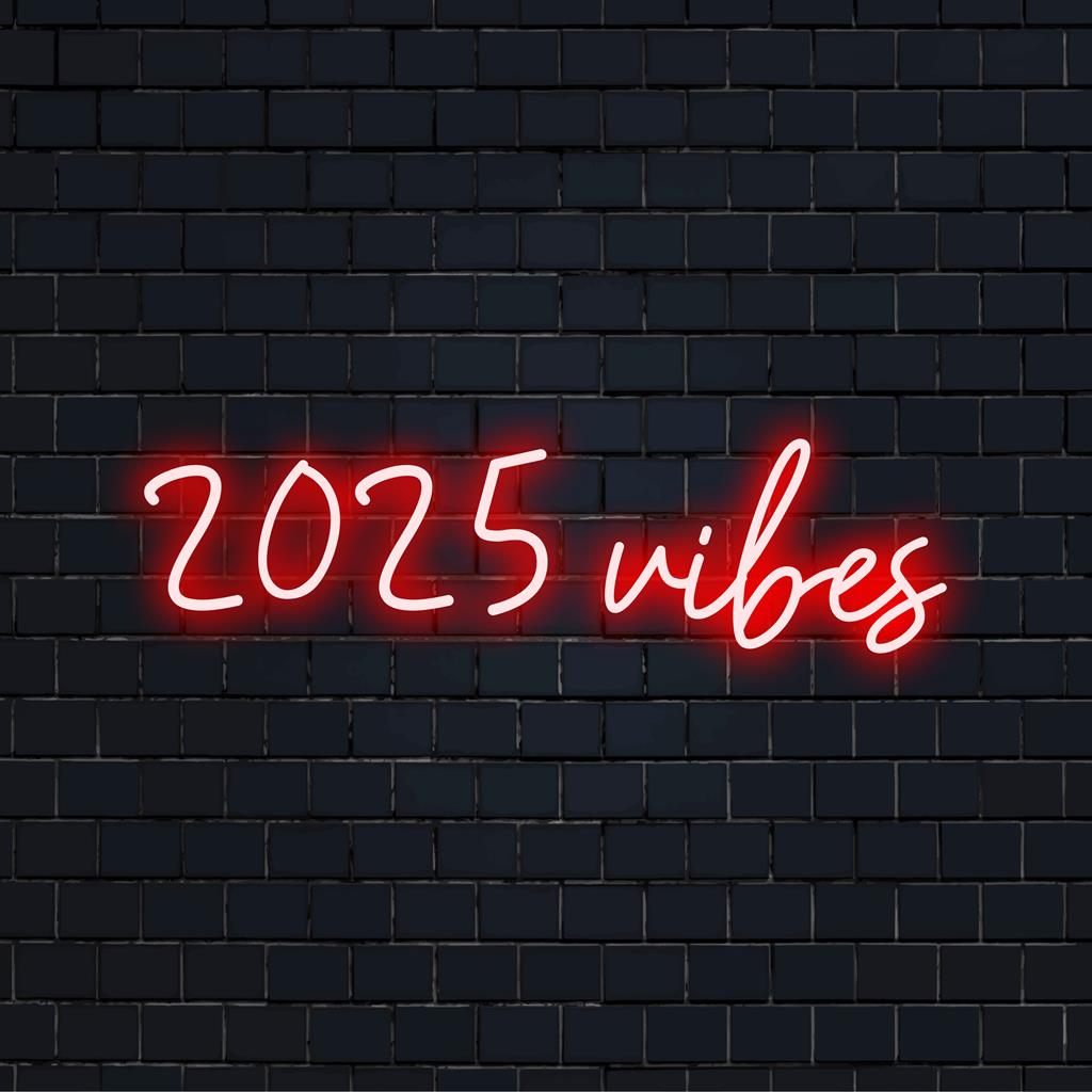 Individuelles LED-Neonschild, das elegante, zukunftsinspirierte Vibes ausstrahlt; perfekte Neon-Wandkunst für moderne Räume.