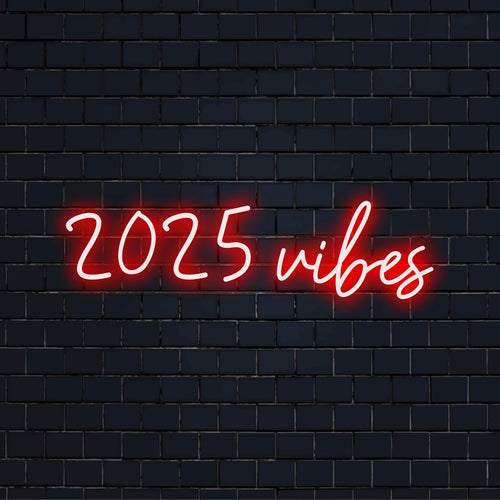 Individuelles LED-Neonschild, das elegante, zukunftsinspirierte Vibes ausstrahlt; perfekte Neon-Wandkunst für moderne Räume.