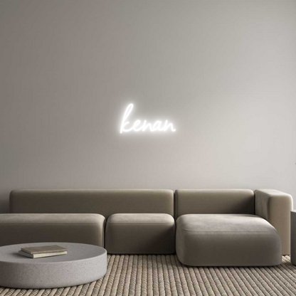 Custom Neon: kenan