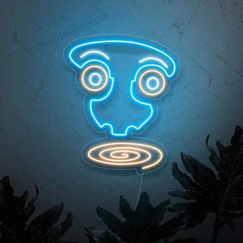 „Abstract Surreal Art Face Neon Sign“ – Ein faszinierendes Neonlicht mit einer surrealen und abstrakten Darstellung eines Gesichts, das Ihrem Wohnraum moderne Faszination und künstlerisches Flair verleiht.