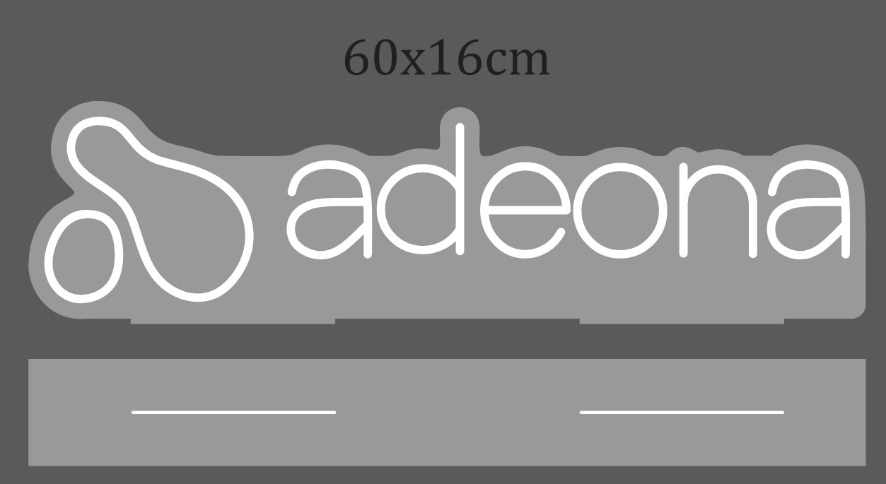 Adeona – räätälöity LED-neonkyltti
