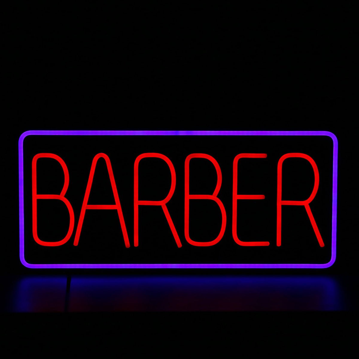 Barber Neon Schild