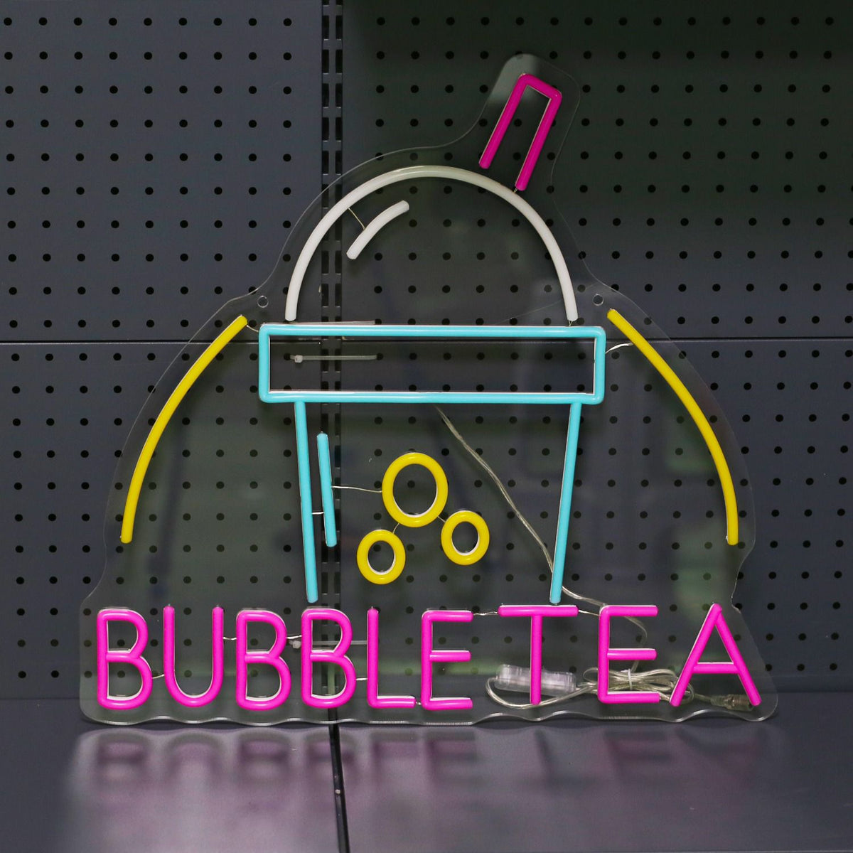 Bubble Tea Neon Schild