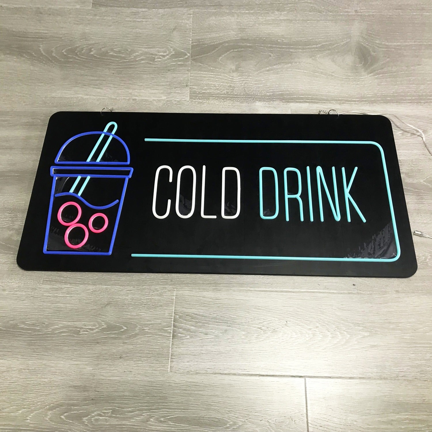 Kaltgetränke LED Leuchtschild