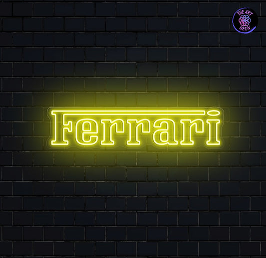 Custom Neon Sign – “Ferrari”