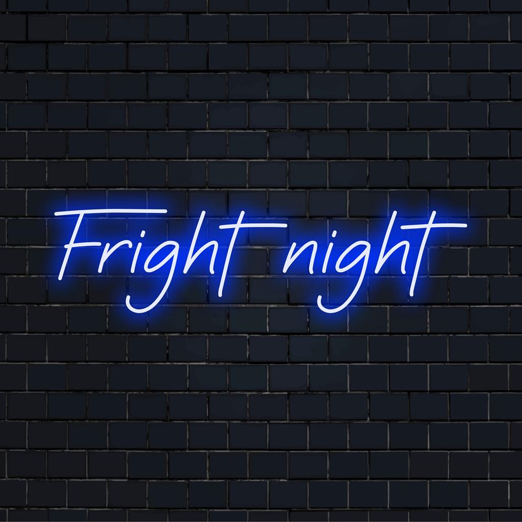 Anpassbares LED-Neonschild, perfekt, um jedem Raum eine unheimliche Atmosphäre zu verleihen. Ideal für gruselige Feiern oder Themendekorationen.