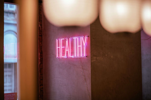 Gesundes Neonschild - The Art Neon