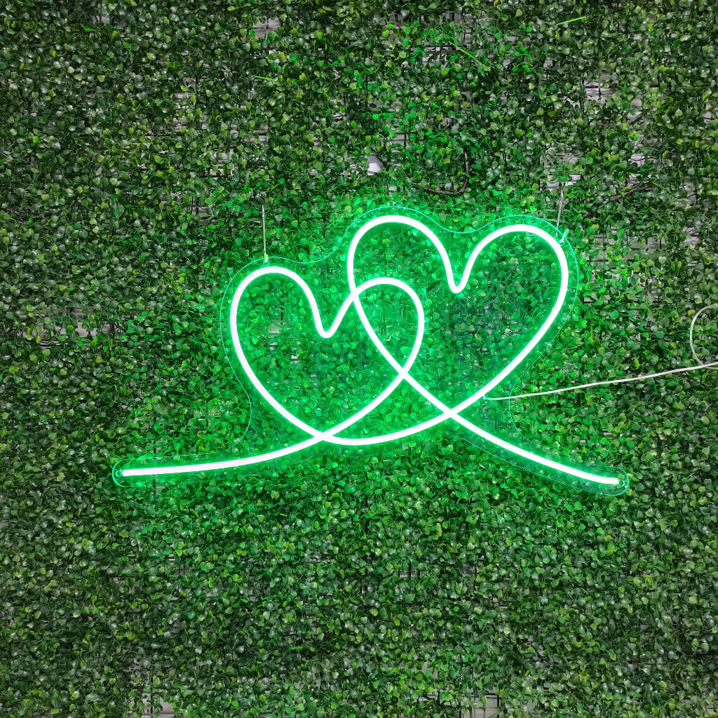 Herzen Neonschild - The Art Neon