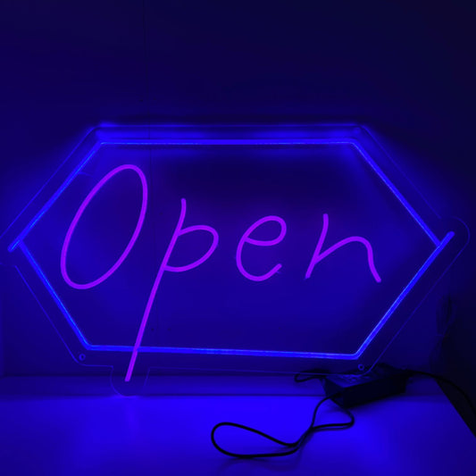 Open Neonschild