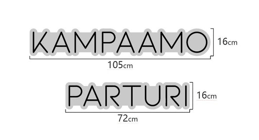 Kampaamo und Friseur Neon Schilder