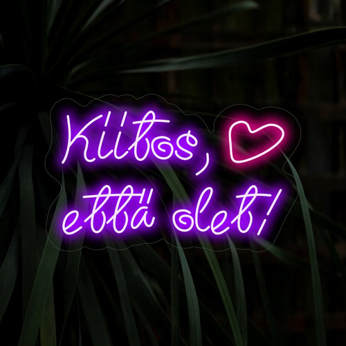 „Kiitos, Ett�� Olet! Neon Sign“ strahlt Wertschätzung mit einer herzlichen Note aus. Perfekt für Räume, in denen Dankbarkeit und Wärme geschätzt werden.