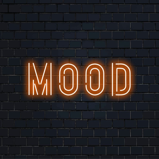 „MOOD Neon Sign“ ist eine trendige und vielseitige Ergänzung für Räume, die eine besondere Atmosphäre ausdrücken und schaffen möchten. Leuchten Sie mit Stil und Haltung!