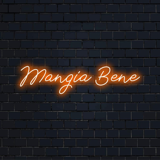 Handcrafted LED neon art with a personalized touch from Margia Bene, perfect for unique interior lighting decor.