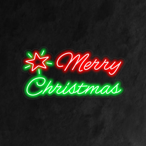 „Merry Christmas Neon Sign“ ist eine zeitlose und festliche Ergänzung für Ihr weihnachtliches Interieur. Ein Neonlicht, das die Wärme und den Geist von Weihnachten ausstrahlt.