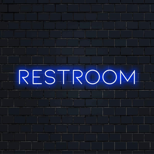 Stilvolles Toiletten-Neonschild mit LED-Licht, perfekte individuelle Dekoration, um jedem Badezimmer einen leuchtenden Touch zu verleihen.