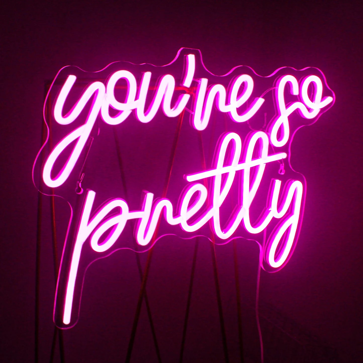 You’re so pretty 5V USB LED Neon Sign - Budget Friendly