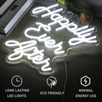 Happily Ever After 5V USB LED Neon Sign - Budget Friendly