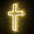 Cross 5V USB LED Neon Sign - Budget Friendly