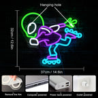 Alien 5V USB LED Leuchtschild - Preiswert