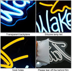 Wake 'n' Bake 5V USB LED Neon Sign - Budget Friendly