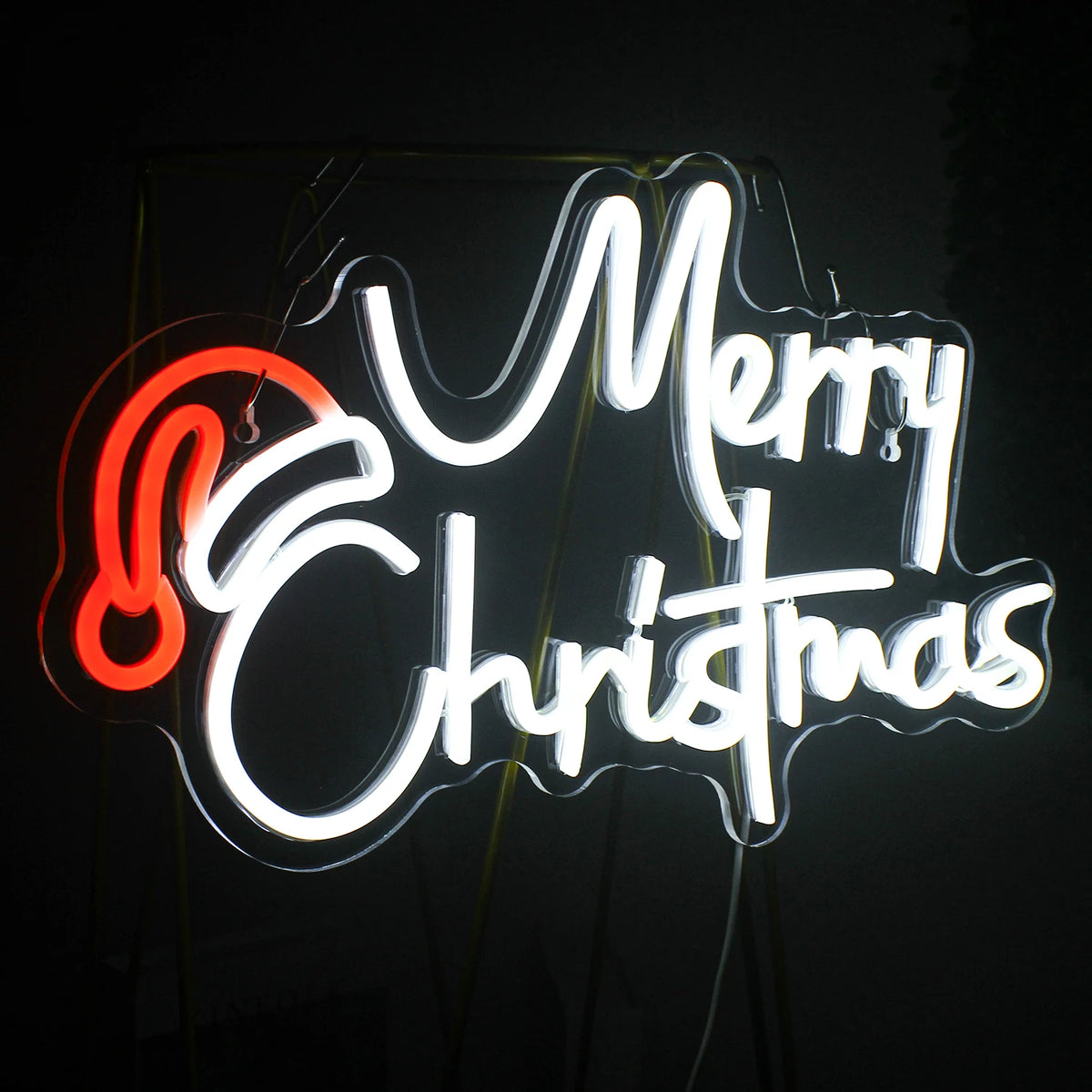 LED Frohe Weihnachten 5V USB LED Leuchtschild - Preisgünstig